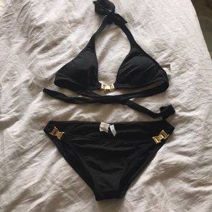 Trina Turk Black Bikini